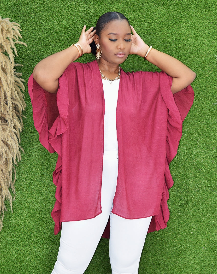BREEZY NIGHTS LINEN CARDIGAN GRAND BAZAAR