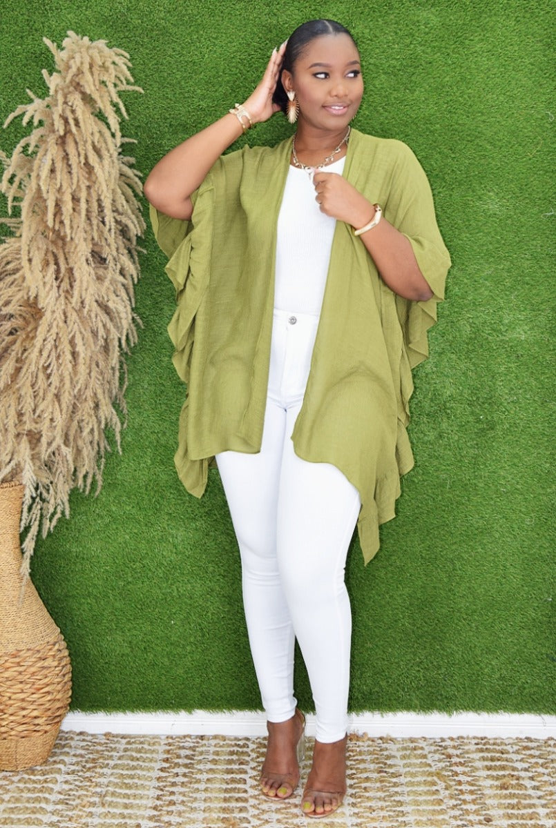 BREEZY NIGHTS LINEN CARDIGAN GRAND BAZAAR