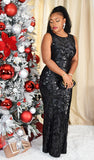 AFTER GLOW SEQUIN MAXI DRESS GRAND BAZAAR