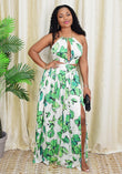 EXOTIC BEAUTY CUT OUT MAXI DRESS