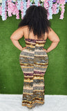 CAN'T BE TAMED CUT OUT MAXI DRESS PLUS