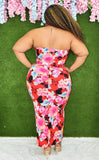 TIMELESS BEAUTY FLORAL MAXI DRESS PLUS