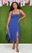 SIMPLE AND SWEET MIDI DRESS