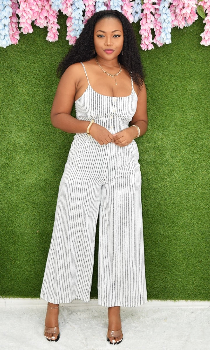STEPHANIE STRIPE JUMPSUIT
