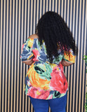 BRINGING THE HEAT OFF SHOULDER TOP PLUS GRAND BAZAAR