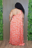 CITRUS ONE SHOULDER MAXI DRESS PLUS