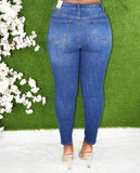 HIGH WAIST SLIM FIT JEANS GRAND BAZAAR