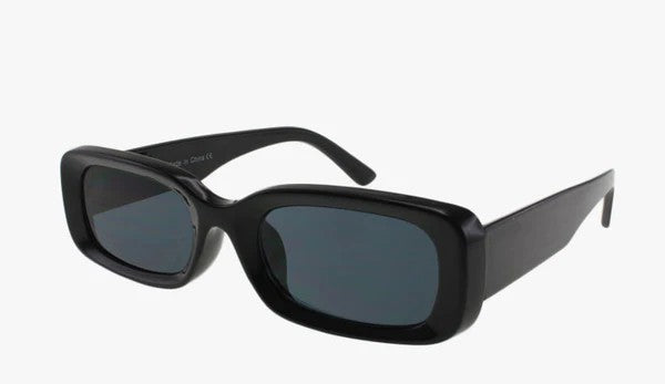 Slim Fashion Rectangle Sunglasses