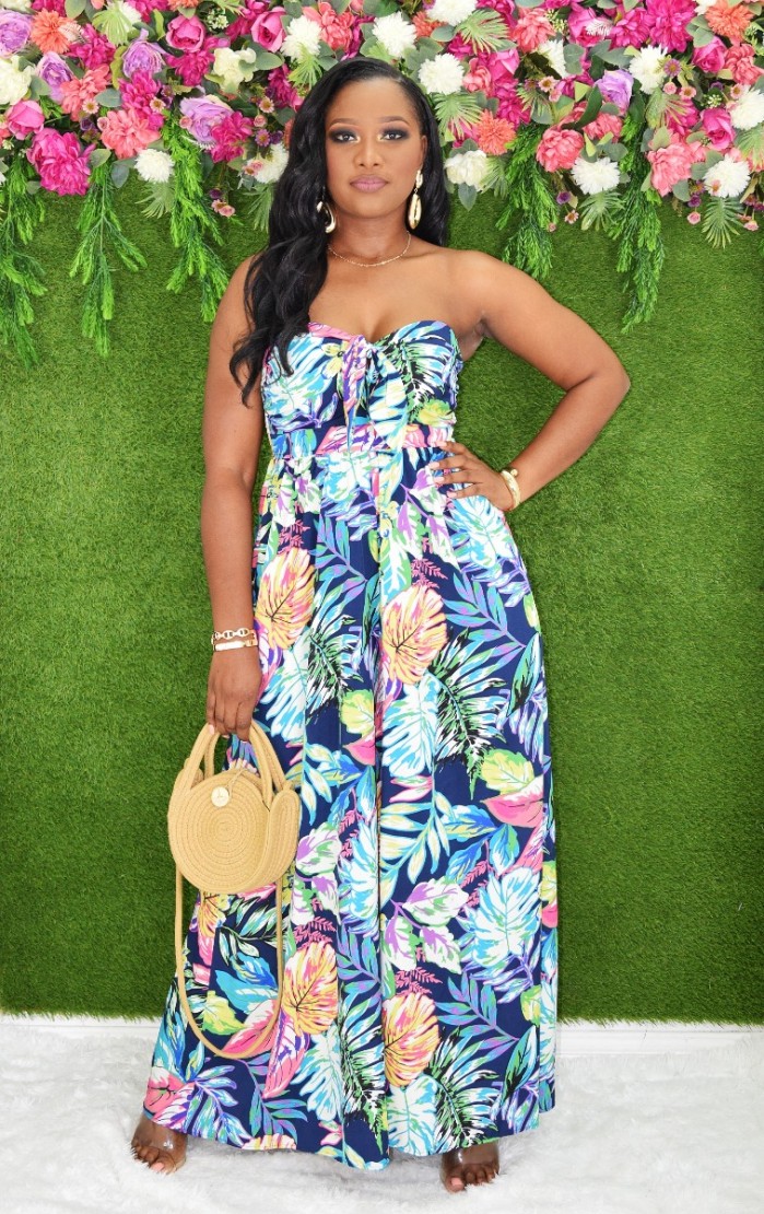 MATCH MY VIBES TUBE JUMPSUIT