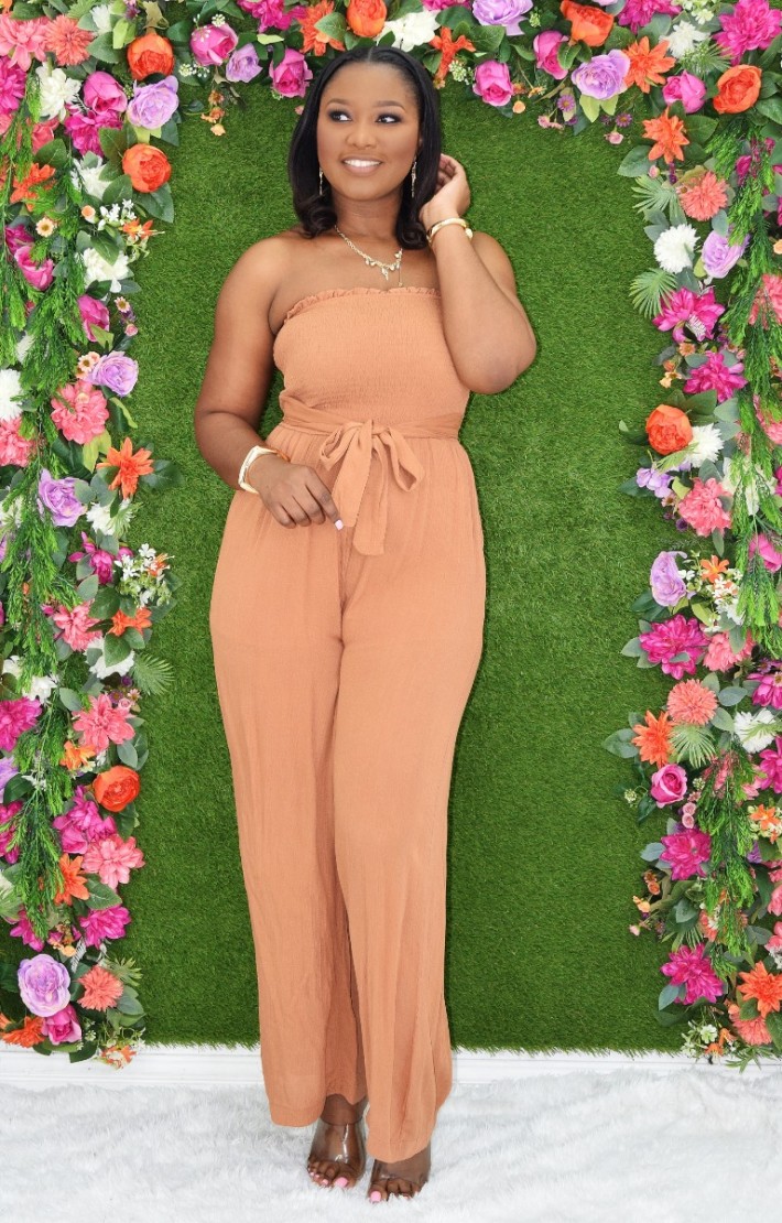 MINES FOR THE WEEKEND TUBE JUMPSUIT