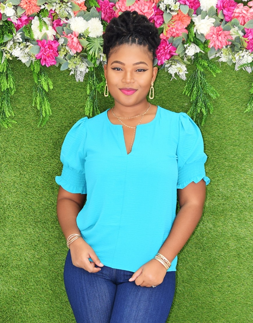PORTIOUS PUFF SLEEVE TOP