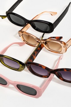 OVAL FRAME SUNGLASSES