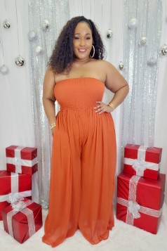 HEART BREAKER TUBE JUMPSUIT PLUS
