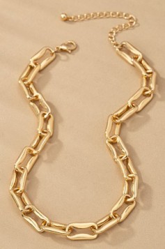 CHUNKY LINK NECKLACE GRAND BAZAAR
