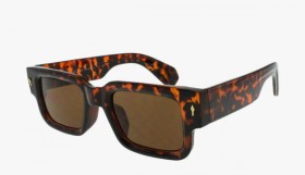 Fashion Thick Framed Rectangle Sunglasses