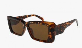 Thick Framed Rectangle Sunglasses