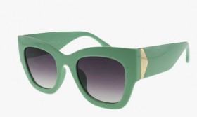 Square Frame Triangle Hinge Sunglasses