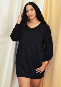 COZY DAY SWEATER DRESS
