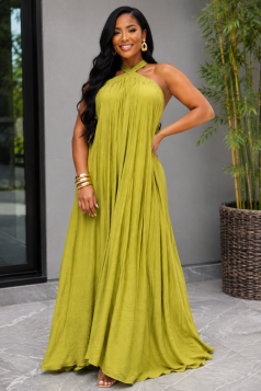 SHE'S EFFORTLESS FLOWY MAXI DRESS