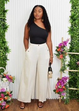 KEEP IT SIMPLE LINEN PANTS