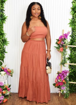 CRUISE AFFAIR MAXI SKIRT SET