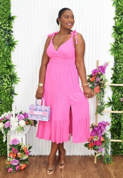 SOFT GIRL ERA MIDI DRESS GRAND BAZAAR