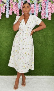 BEAUTIFUL BLOOM MIDI DRESS