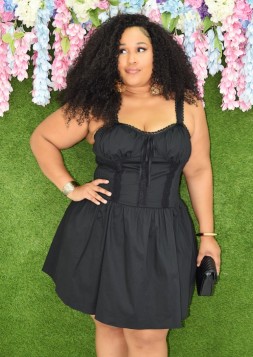 MIDNIGHT MUSE CORSET MINI DRESS PLUS GRAND BAZAAR