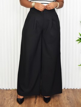 FULLY BOOKED WIDE LEG PANTS