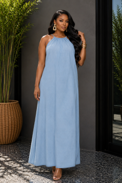 EVERYDAY ICON DENIM MAXI DRESS