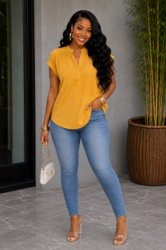 SIMPLE SOLANGE BLOUSE