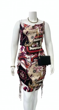 LILIANNA CHAIN PRINT DRESS PLUS GRAND BAZAAR