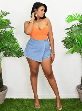 ALWAYS READY DENIM SKORT