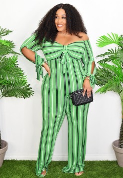 STRIPES ON TRIPES JUMPSUIT PLUS GRAND BAZAAR