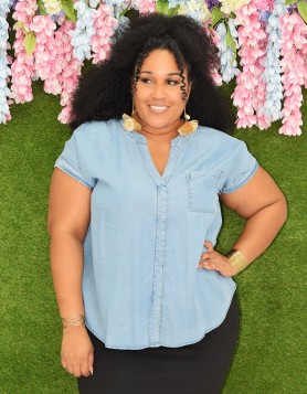FULL FOCUS DENIM TOP PLUS GRAND BAZAAR