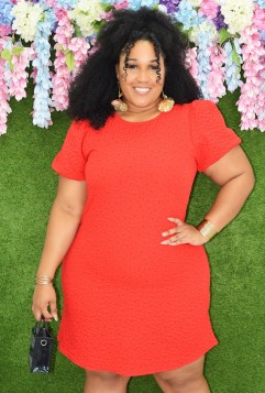 BED OF FLOWERS MINI DRESS PLUS GRAND BAZAAR