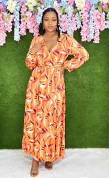 SUNSET VIBES MAXI DRESS