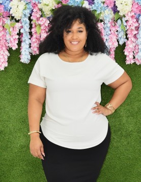 KASSIDY SHORT SLEEVE TOP PLUS GRAND BAZAAR