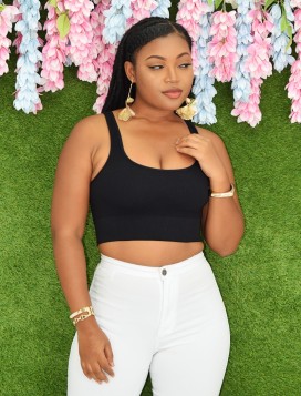 TIA RIBBED CROP TOP GRAND BAZAAR 