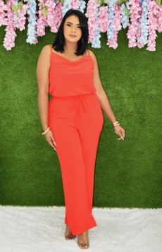 OLIVIA PULLSTRING JUMPSUIT