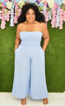 MODERN MUSE CAPRI JUMPSUIT PLUS
