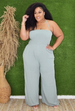 FEELING CONFIDENT JUMPSUIT PLUS