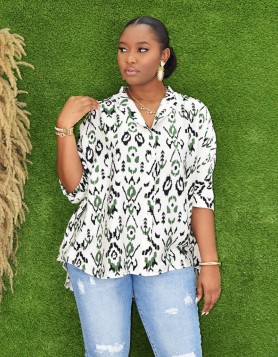 ABSTRACT MIRAGE TUNIC GRAND BAZAAR