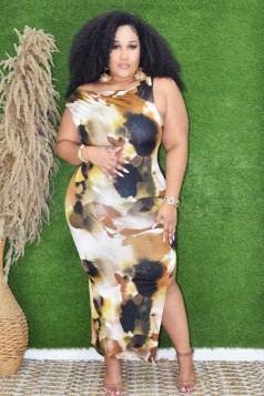 HARD TO FIND MIDI DRESS PLUS