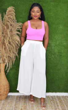 FAIR GAME WIDE LEG PANTS