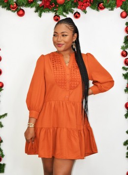 FINER THINGS LAYERED SHIRT DRESS GRAND BAZAAR