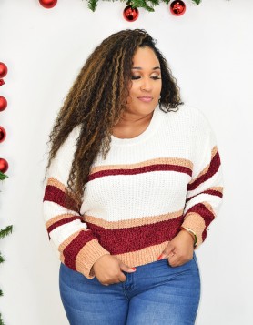 HOLIDAY COZY KNIT SWEATER PLUS GRAND BAZAAR