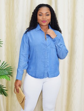CLASSIC BLUE DENIM SHIRT