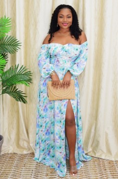 WHIMSICAL BLOOM MAXI DRESS