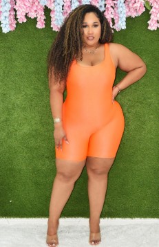 NATURAL GLOW STRETCHY ROMPER PLUS